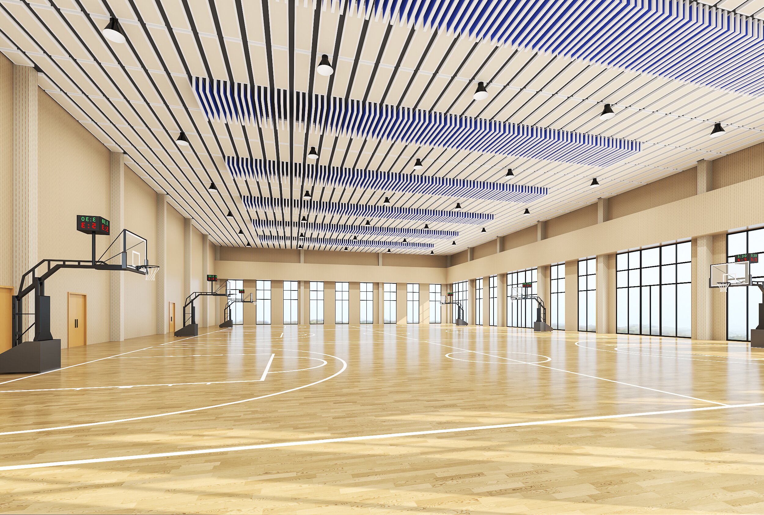 广州菲特思公学篮球馆